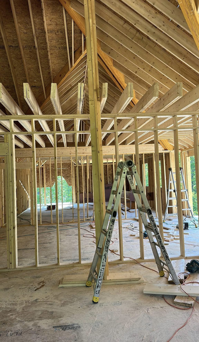 Interior Framing Work - Professional Construction Services