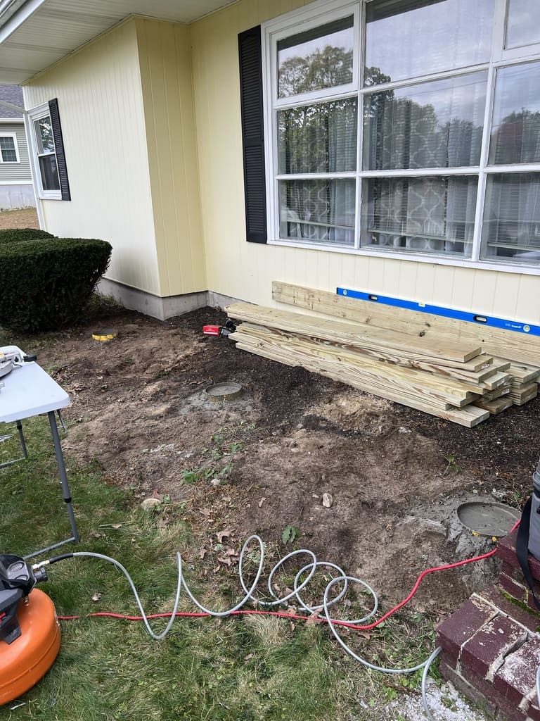 Exterior Window Installation Project in Progress